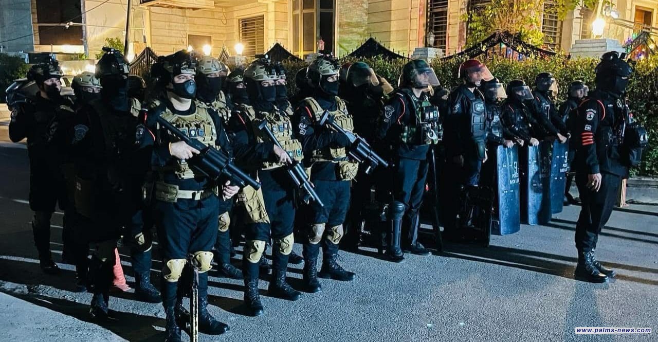 قوات الأمن العراقية تطوق السفارة السورية في بغداد